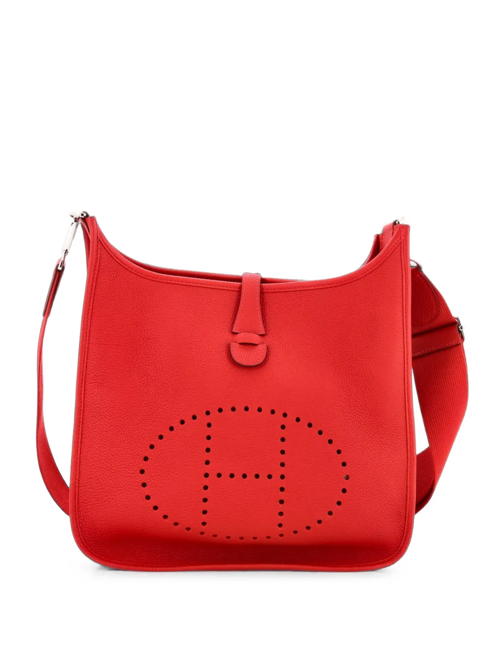 Hermès Pre-Owned Evelyne Bag Gen III Maurice PM crossbody bag - Rosso