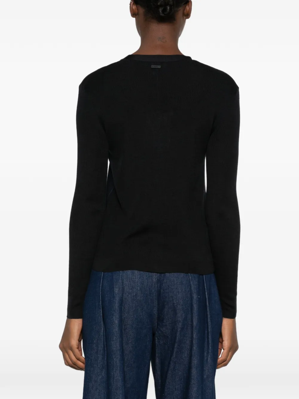 Max Mara Ninfee vest van zijdemix Blauw