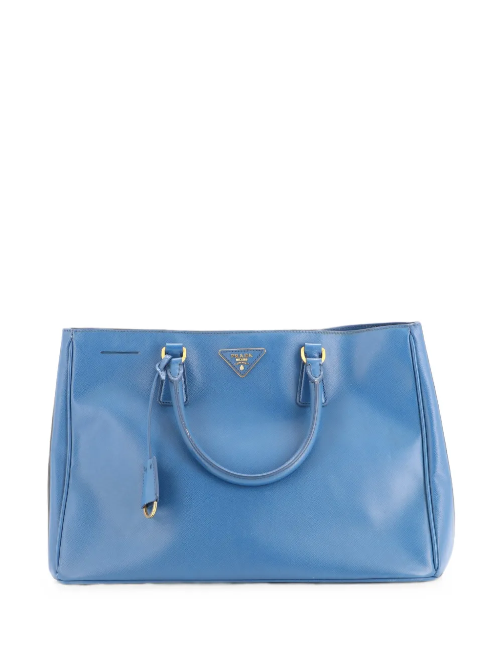 Prada Pre-Owned Borsa tote Lux Open grande in pelle Saffiano - Blu