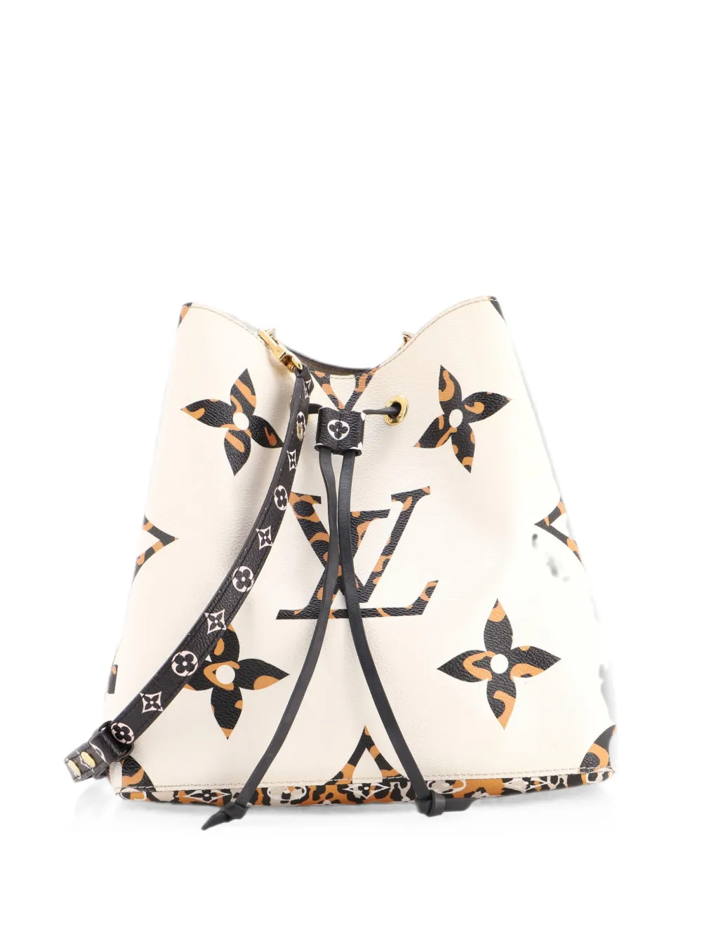Louis Vuitton Pre-Owned NeoNoe Handbag Limited Edition Jungle Monogram Giant bucket bag - Weiß