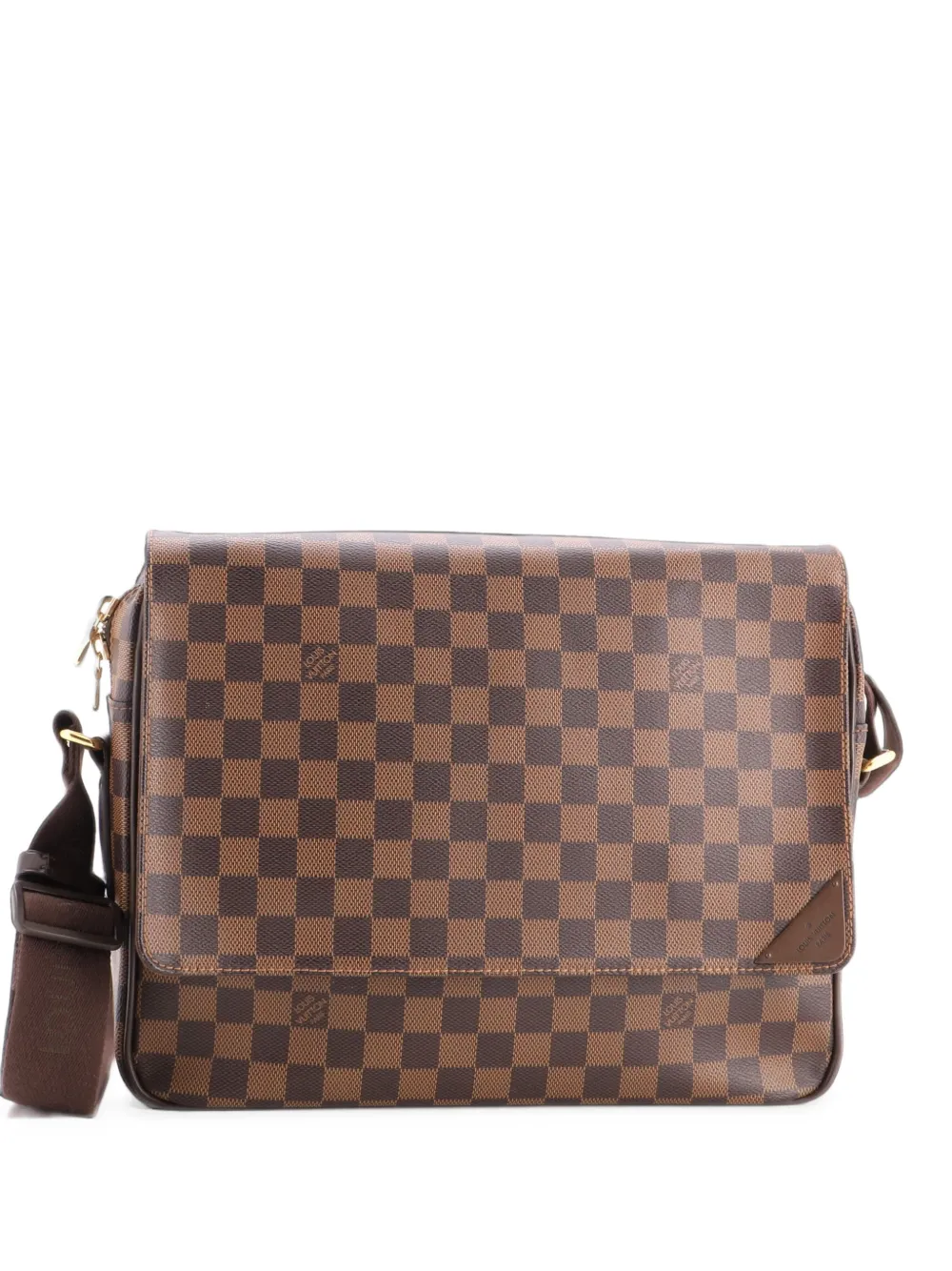 Louis Vuitton Pre-Owned Shelton Messenger Bag Damier MM crossbody bag - Marrone