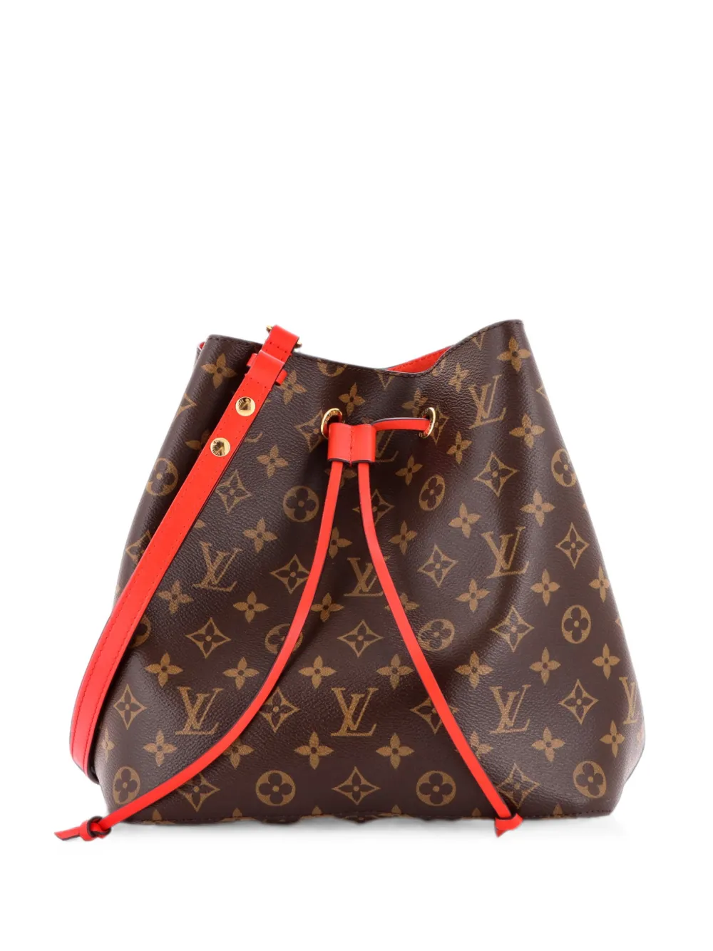 Louis Vuitton Pre-Owned NeoNoe Monogram Canvas MM Beuteltasche - Rot