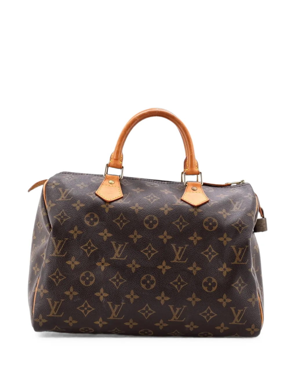 Louis Vuitton Pre-Owned Borsa a tracolla Speedy 30 in tela con monogramma - Marrone