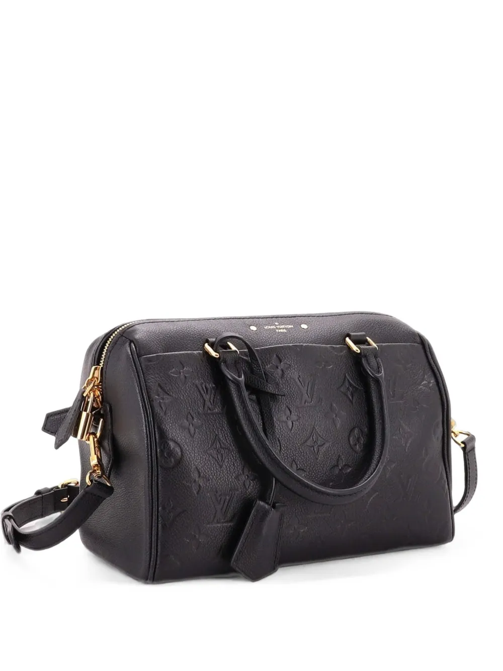 Louis Vuitton Pre-Owned Speedy Bandouliere NM Bag Monogram Empreinte Leather 25 shoulder bag - Nero