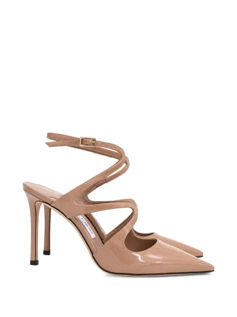 Jimmy Choo Pre-Owned 2010s Azia patent leather pumps