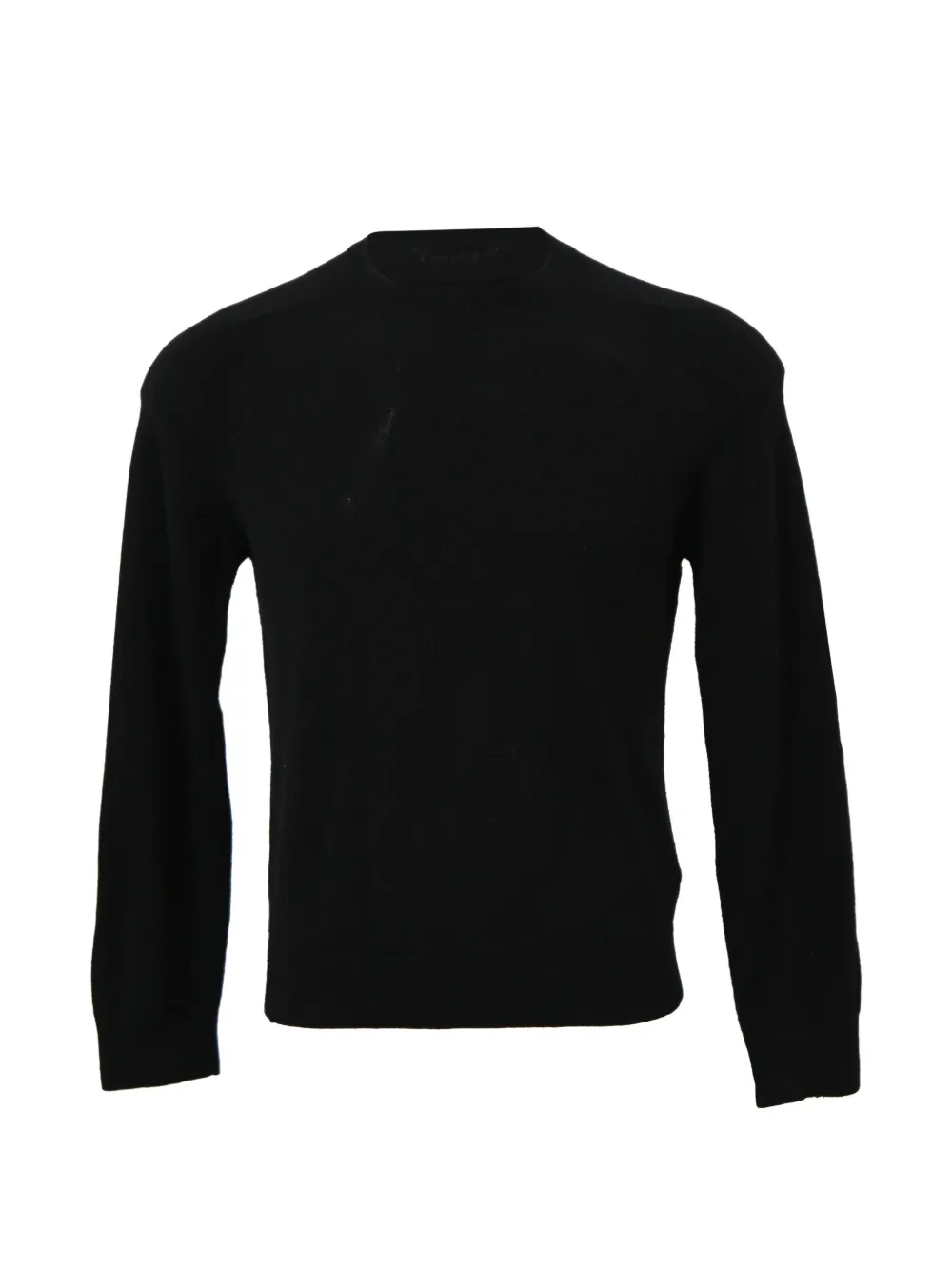 Saint Laurent Pre-Owned crew-neck sweater - Schwarz