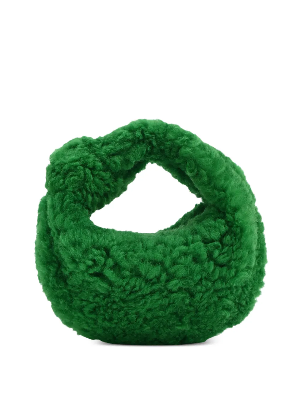 Bottega Veneta Pre-Owned mini sac Jodie en peau lainée - Vert