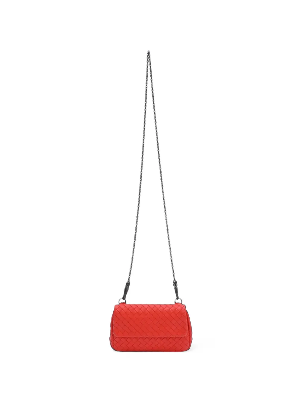 Bottega Veneta Pre-Owned Mini Olimpia shoulder bag - Rosso