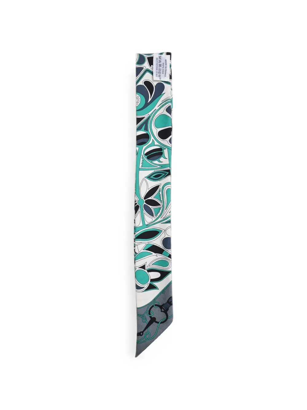 Hermès Pre-Owned Folklore Schal mit Print - Weiß