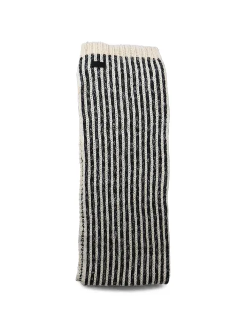 Saint Laurent Pre-Owned Gehaakte gebreide sjaal