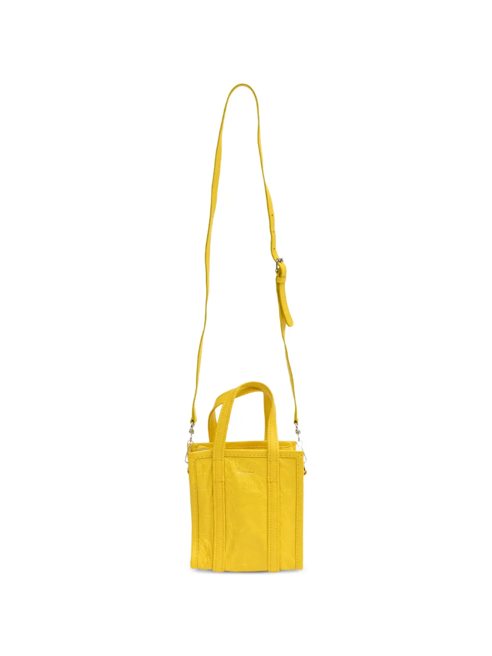 Balenciaga Pre-Owned sac à main XXS Bazar en cuir (2025) - Jaune