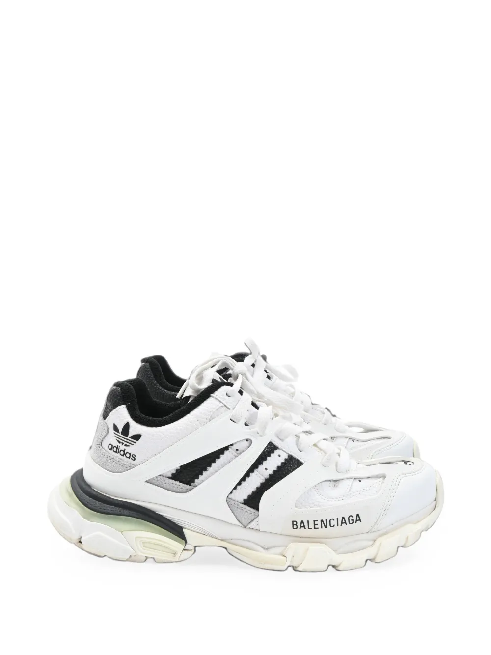 Balenciaga Pre-Owned x adidas Track Forum Sneakers - Weiß