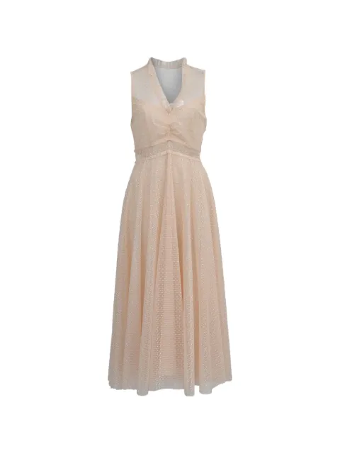 SANDRO Cassy ruffled dress