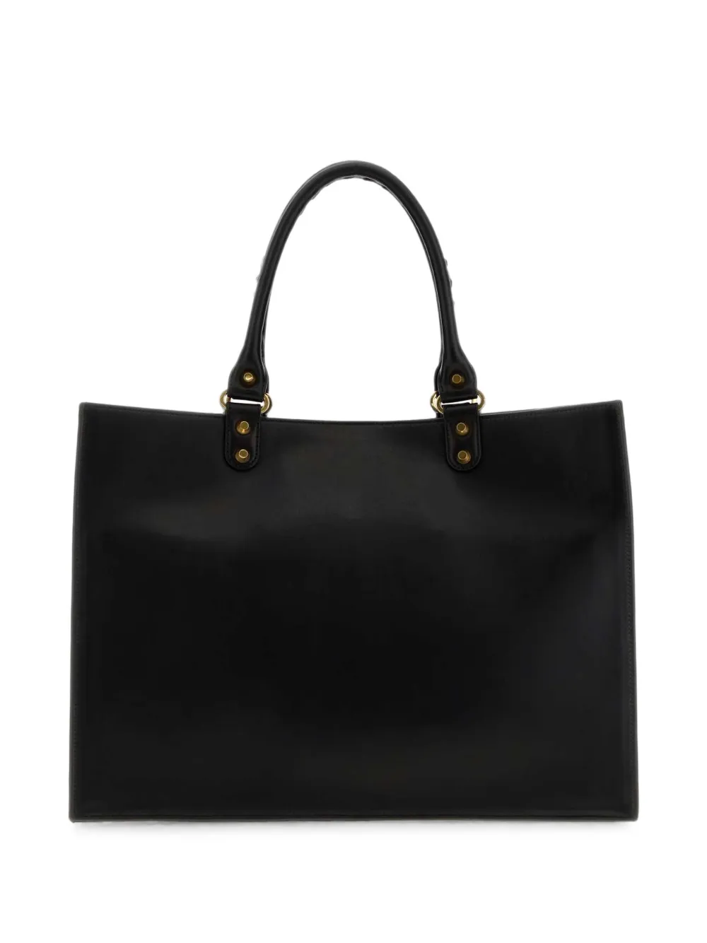 Balenciaga Grote Le City Sleek leren shopper Zwart