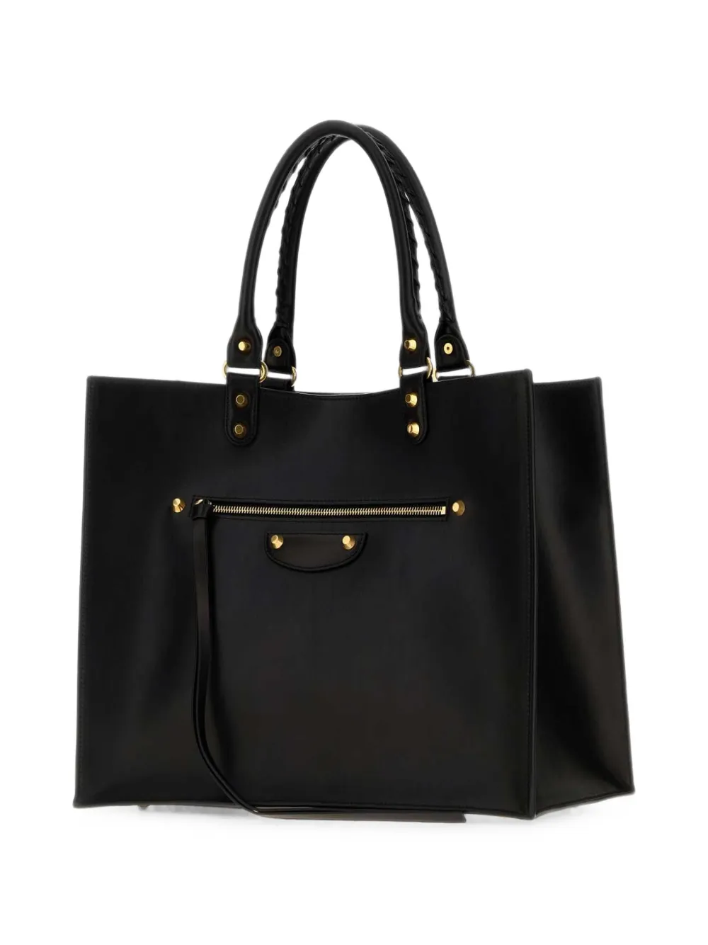 Balenciaga Grote Le City Sleek leren shopper Zwart