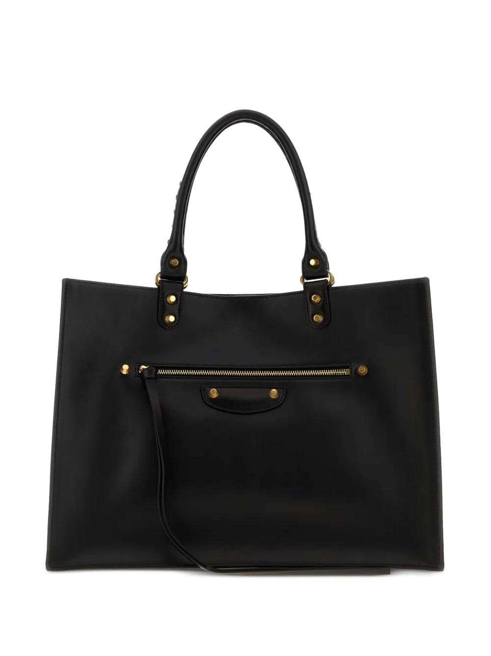 Balenciaga large Le City Sleek leather tote bag - Nero
