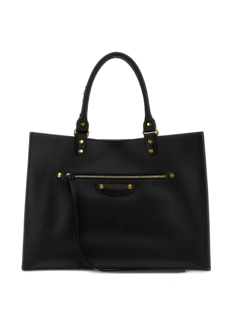 Balenciaga large Le City Sleek leather tote bag