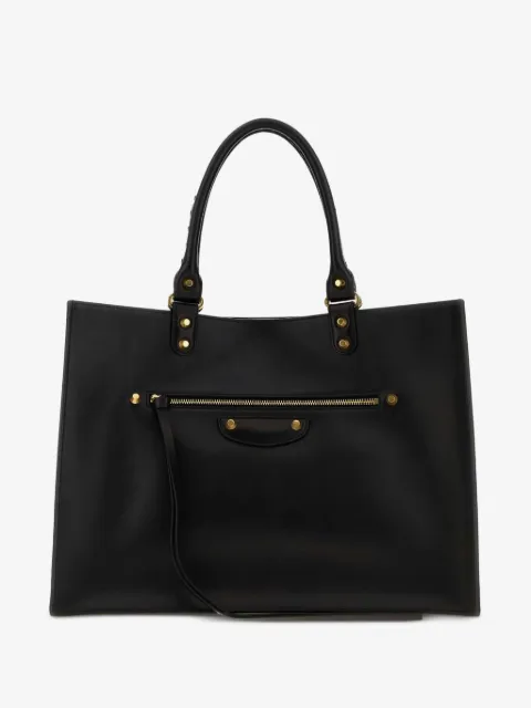 large Le City Sleek leather tote bag