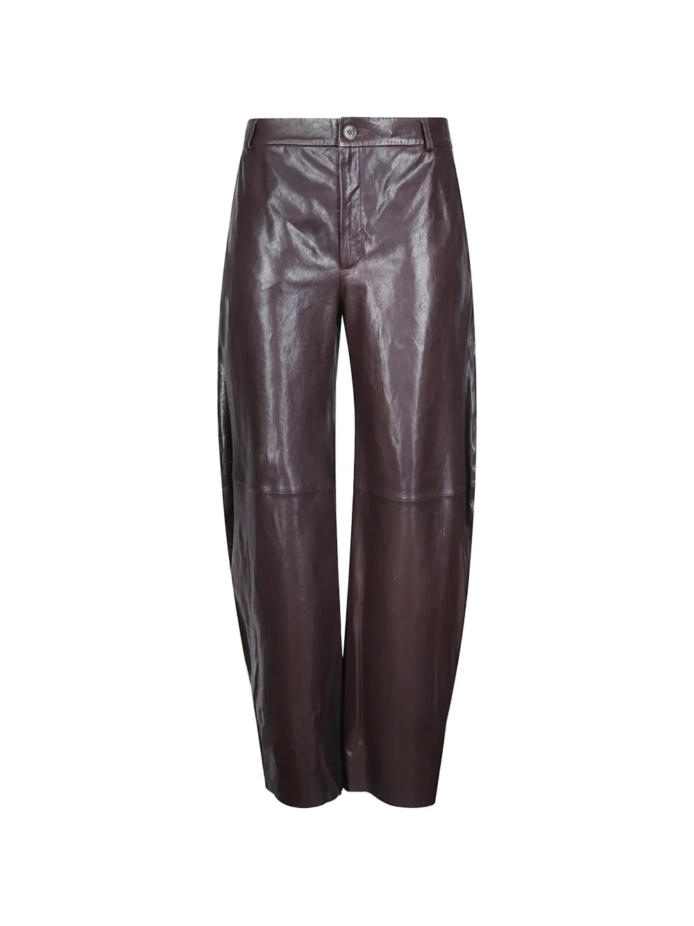 Desa 1972 leather tapered trousers