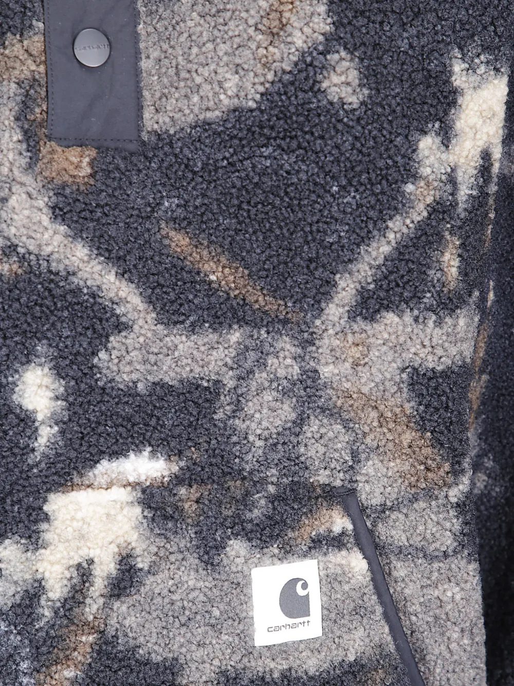 Carhartt WIP Elliot camouflage-print jacket Grijs