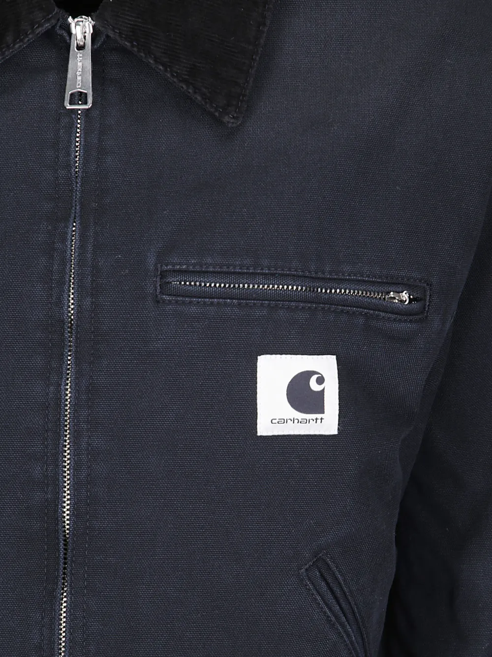 Carhartt WIP OG Detroit canvas jack Zwart