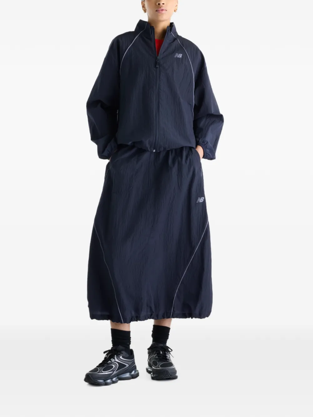 New Balance Sport Legacy jacket Blauw