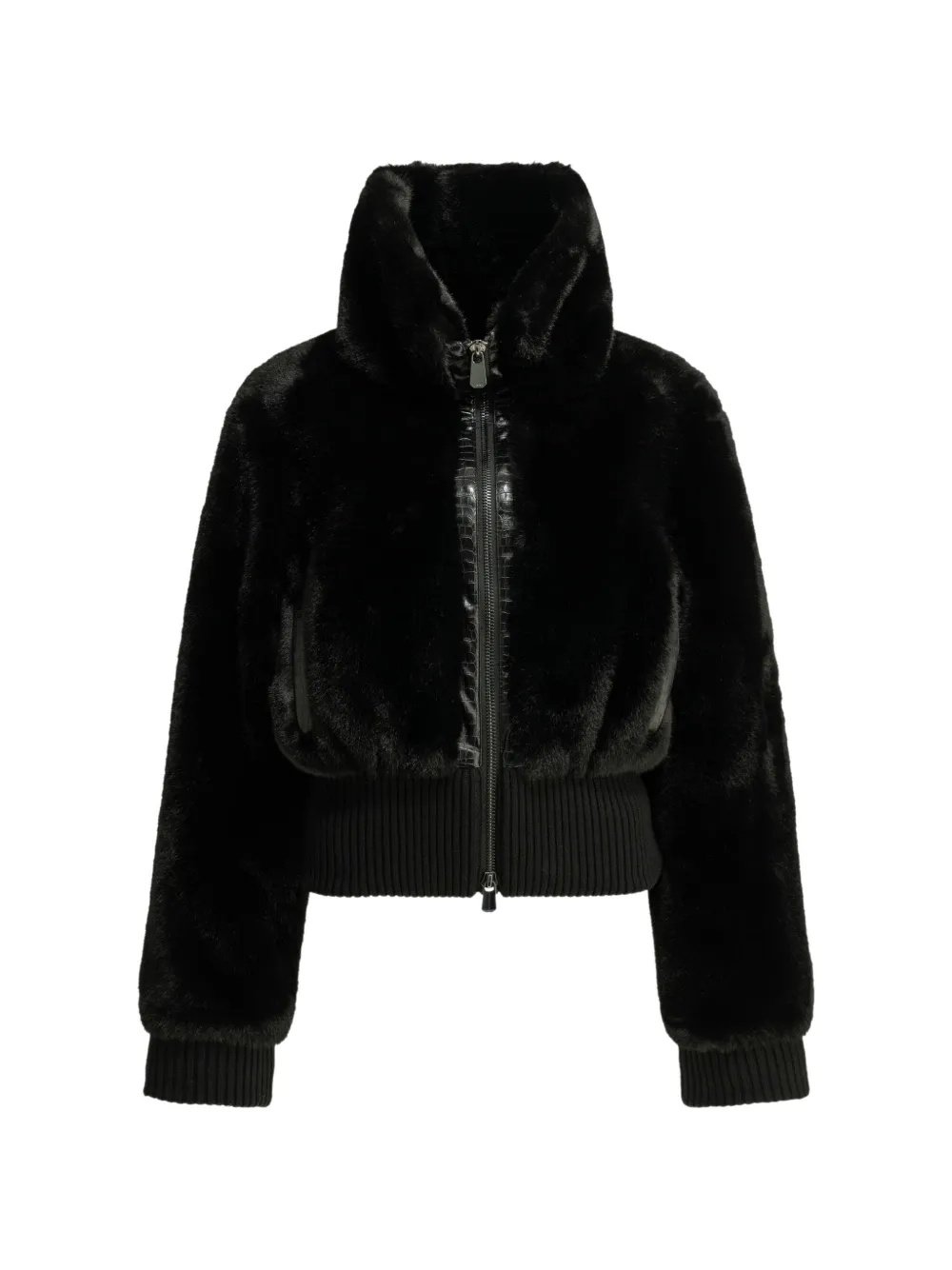 PINKO faux-fur jacket - Nero
