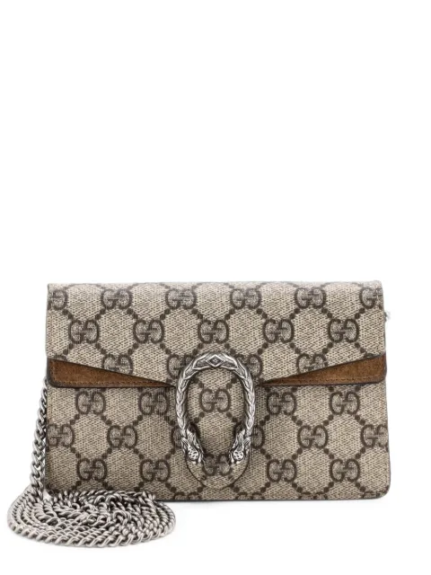 Gucci Pre-Owned Dionysus Bag GG Coated Canvas Super Mini crossbody bag