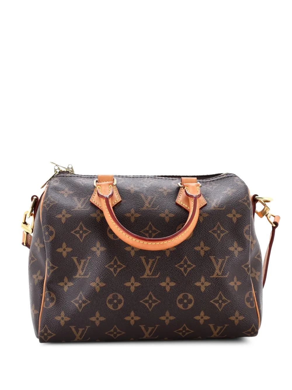 Louis Vuitton Pre-Owned Speedy Bandouliere Bag Monogram Canvas 25 satchel - Brown