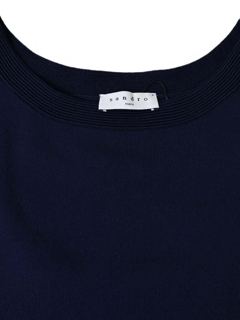 SANDRO robe Kimiko à détail corset - Bleu