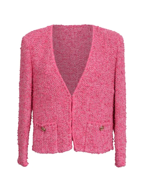 CHANEL Pre-Owned 2021 Tweed pattern jacket