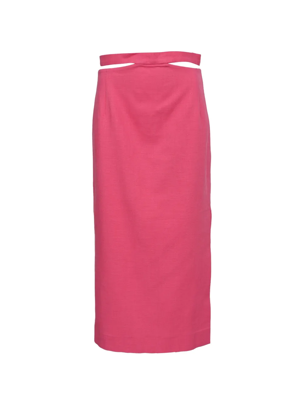 SANDRO cutout slit skirt - Rosa