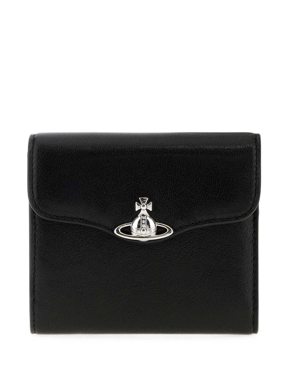 Vivienne Westwood Hunter Orb-plaque wallet - Nero