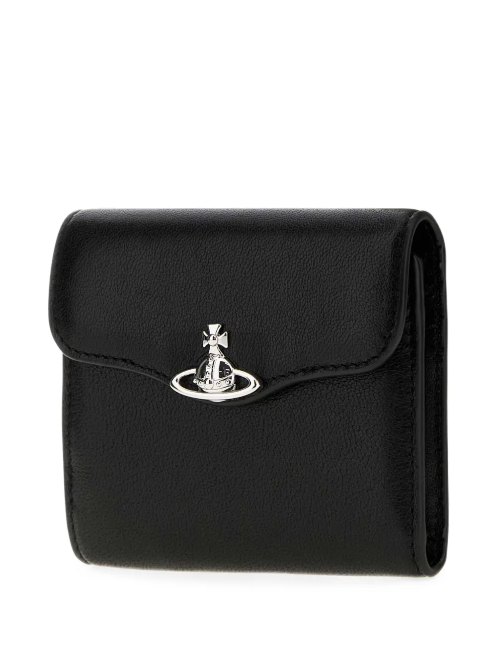 Vivienne Westwood Hunter portemonnee met Orb-plakkaat Zwart