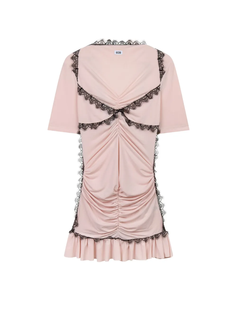GCDS Jurk met kant Roze