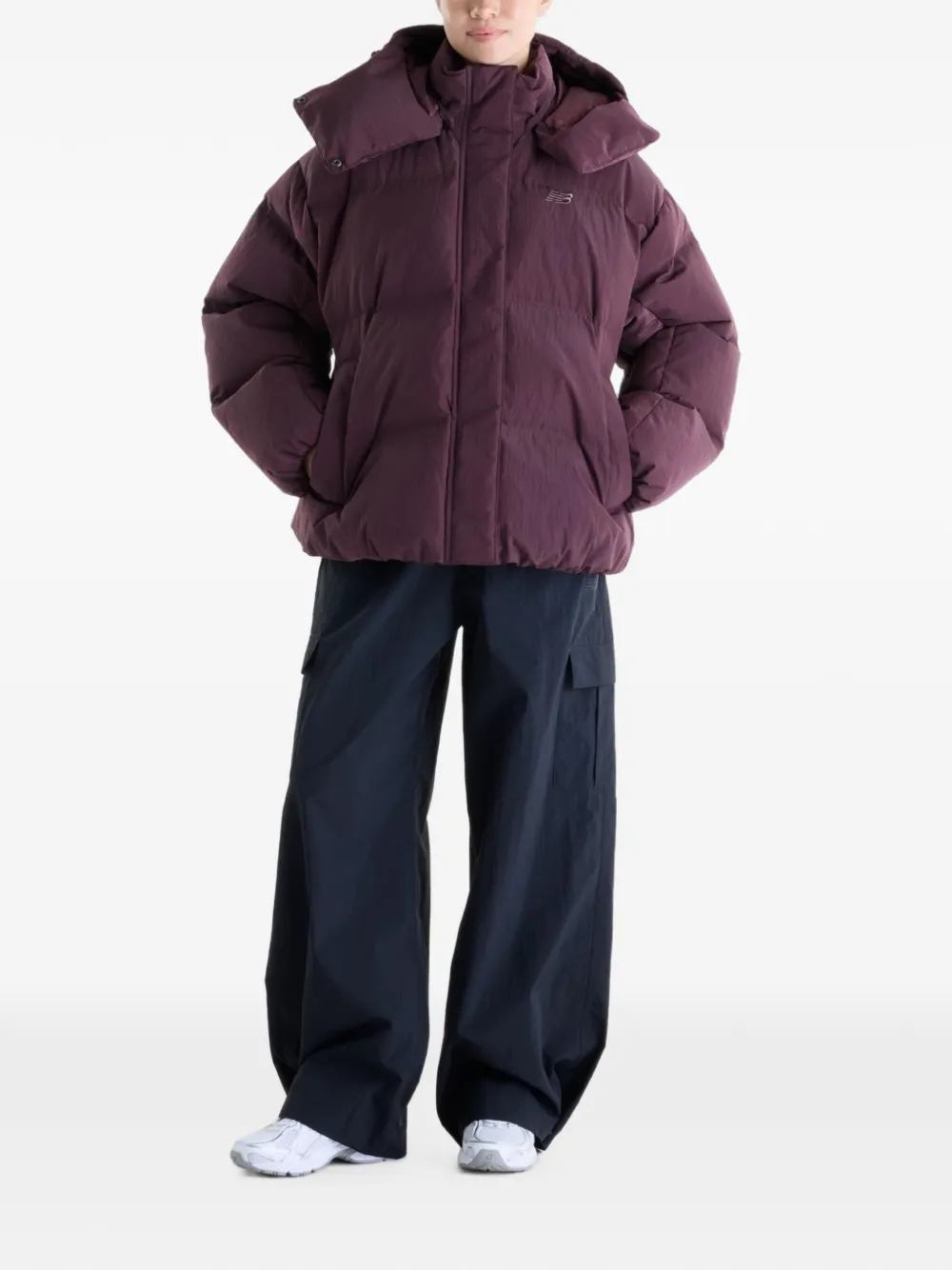 New Balance Premium puffer jacket Paars