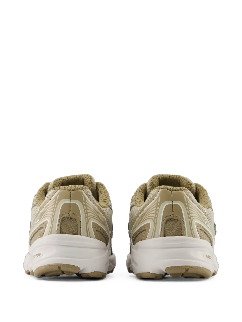 New Balance Kids 740 bungee-lace sneakers Beige