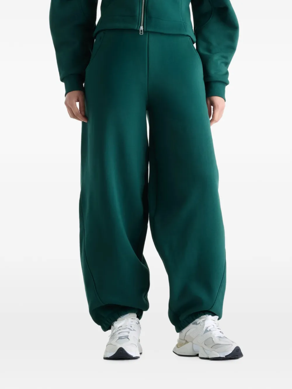 New Balance Athletics Crafted fleece pants Groen