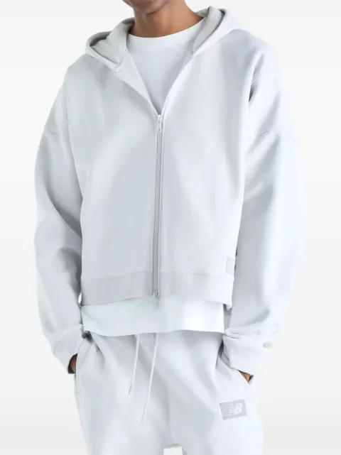 New Balance Athletics Crafted fleece full-zip hoodie