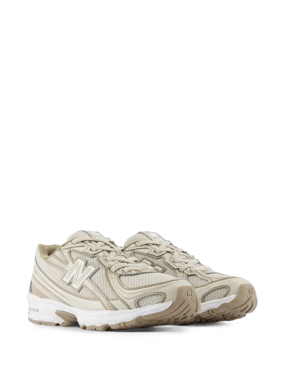 New Balance Kids 740 bungee lace sneakers Beige