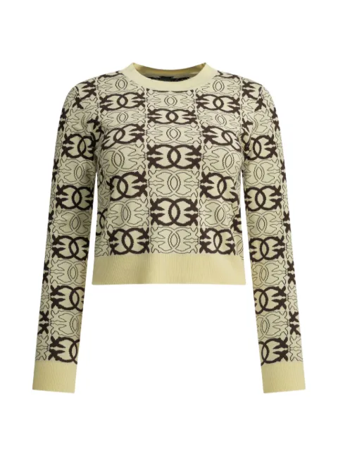 PINKO jersey con monograma