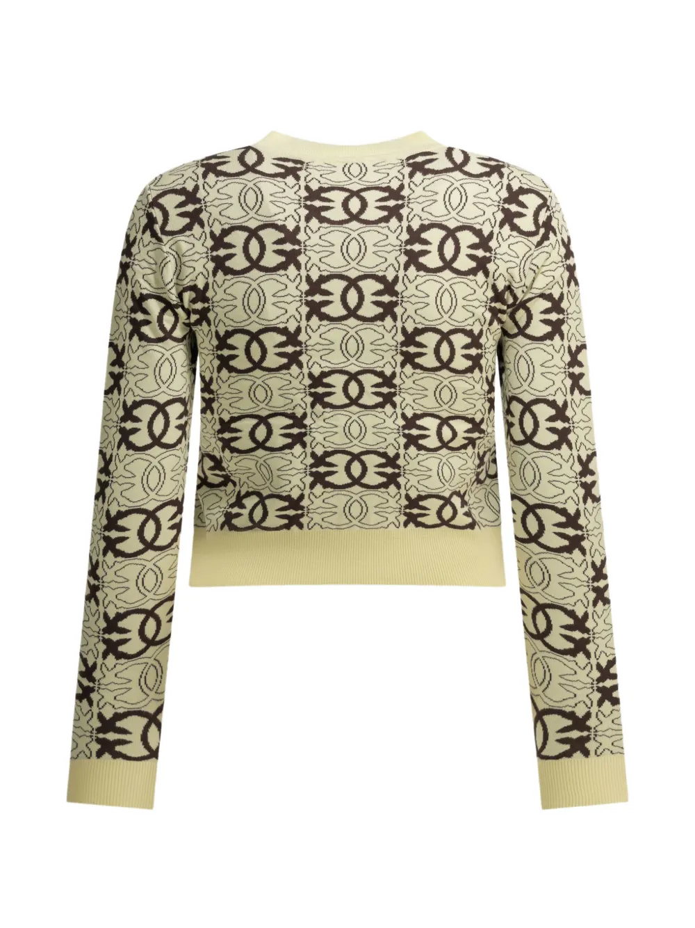PINKO Trui met monogram Beige