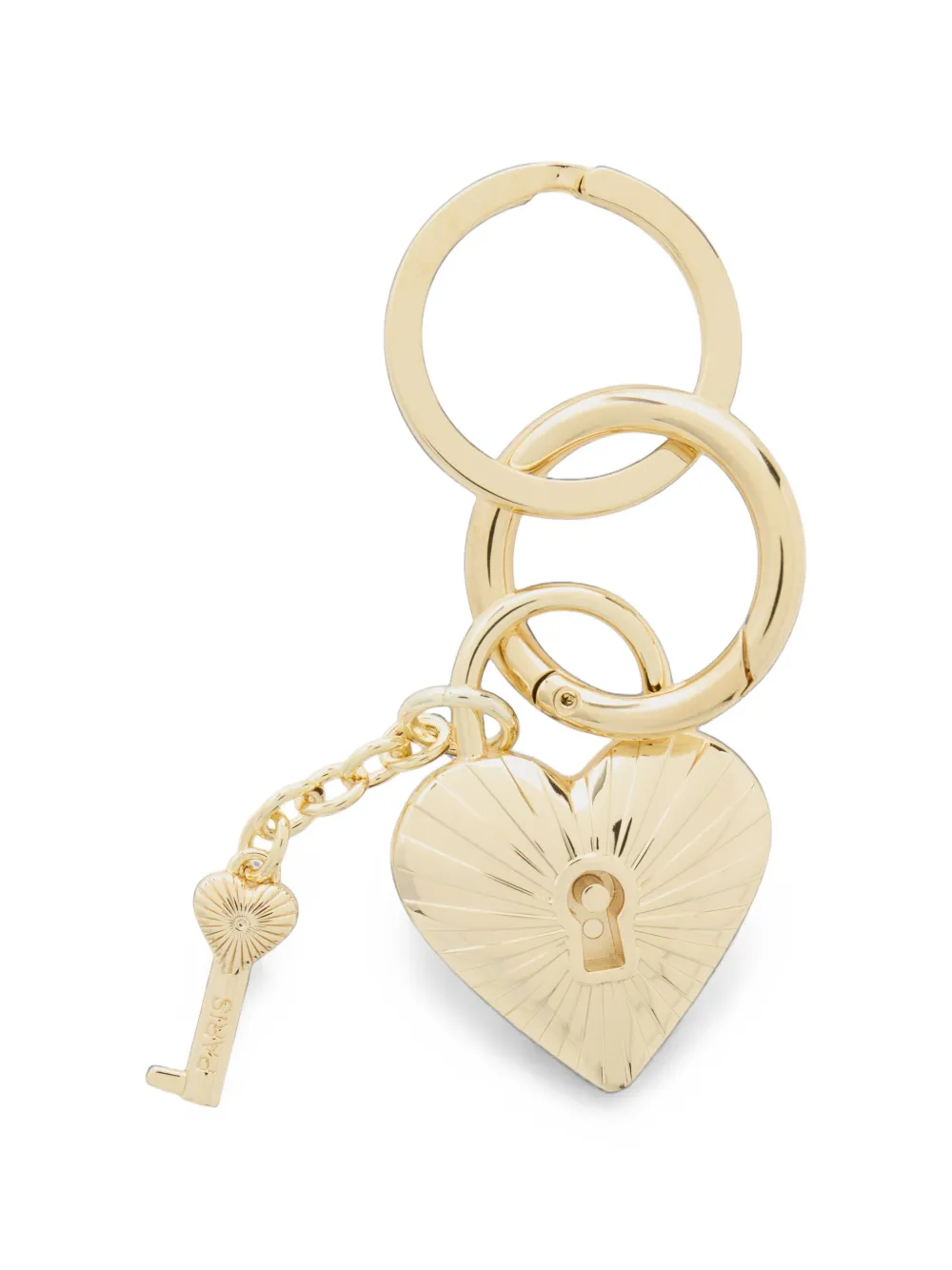 Lancel Unlock My Heart sleutelhanger Goud