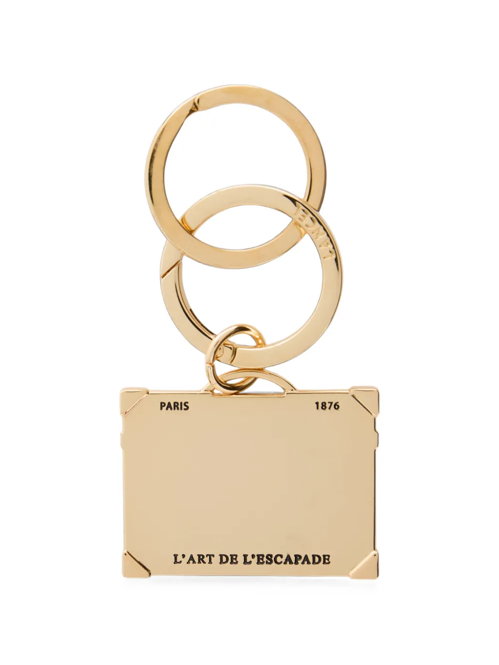 Lancel Heritage Trunk sleutelhanger Goud