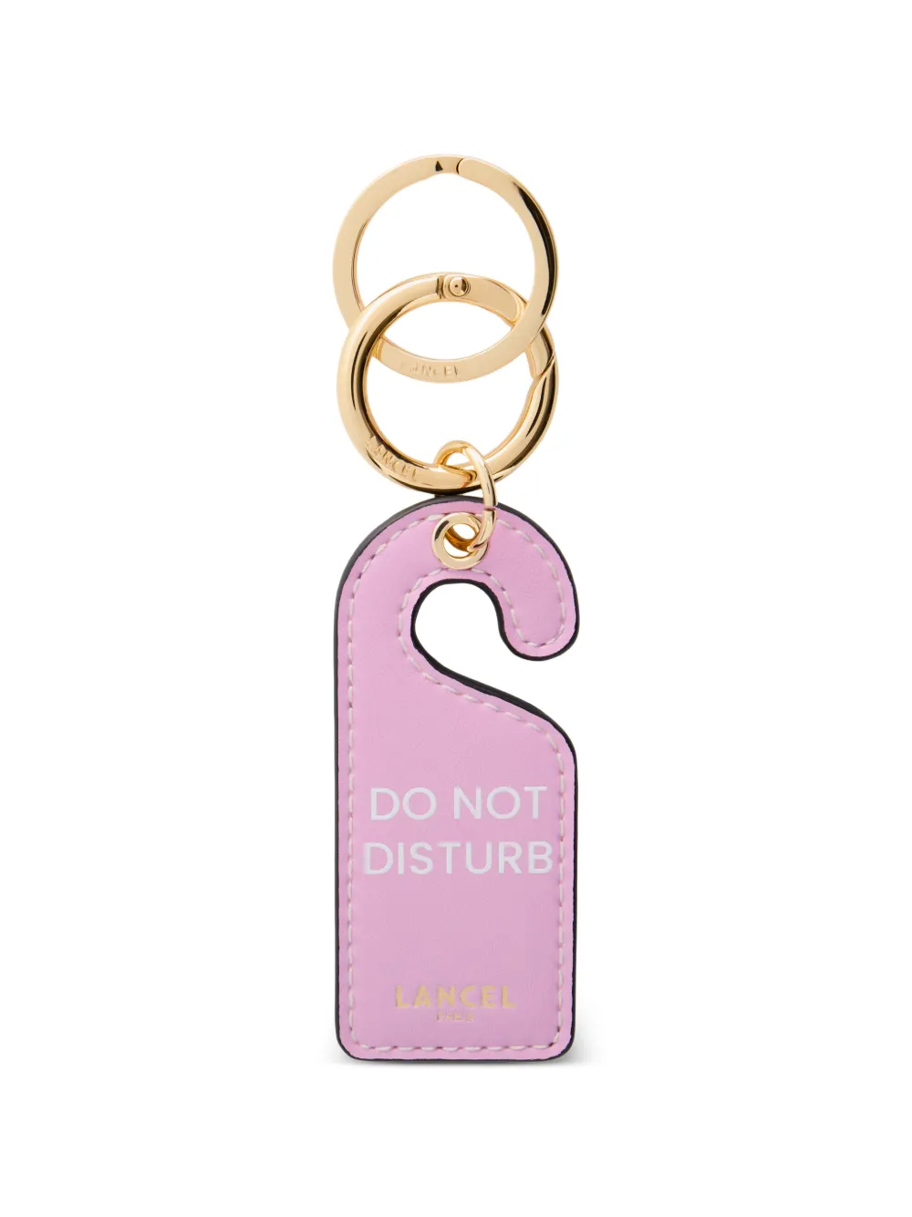 Lancel Room Mood leather keyring