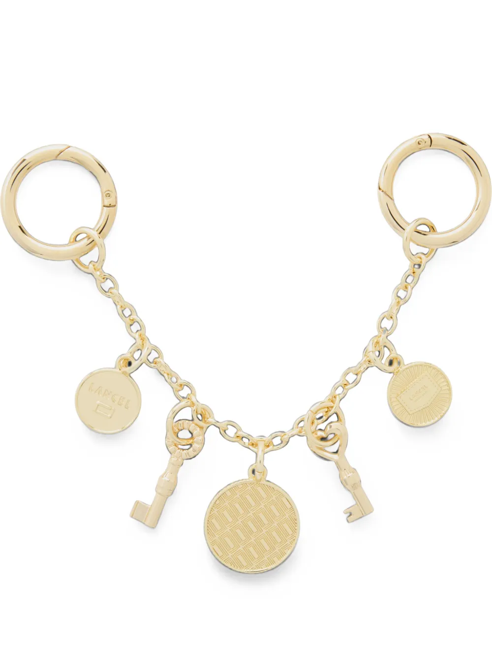 Lancel charm-embellished chain bag jewelry - Gold