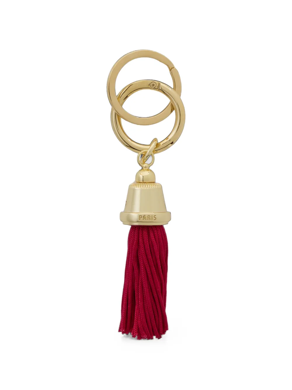 Lancel Suite 1876 sleutelhanger met kwastje Goud
