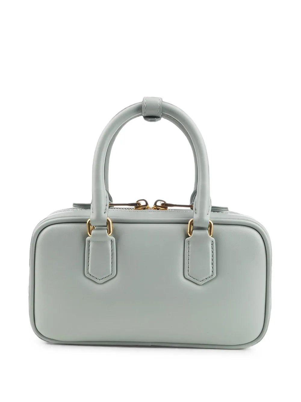 Miu Arcadie leren mini-tas Blauw