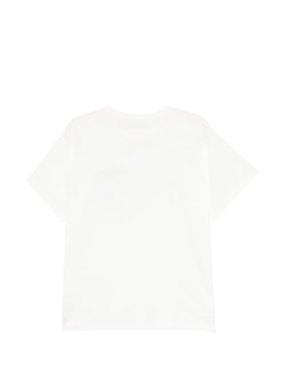 MM6 Maison Margiela Kids T-shirt met logopatch Wit