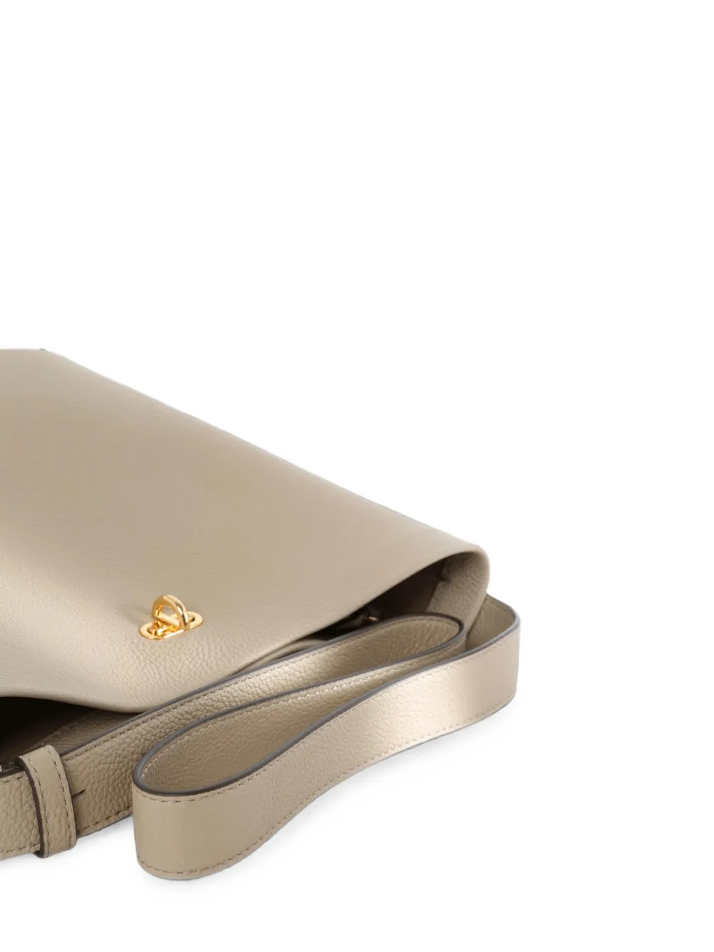Tory Burch Medium Lock bucket-tas Beige